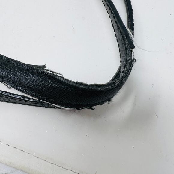 Michael Kors Small Tote Bag Black Gold Buckle Casual - Picture 10 of 11